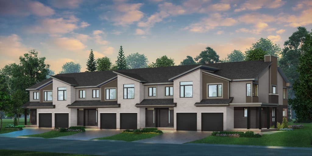 Hana townhome rendering