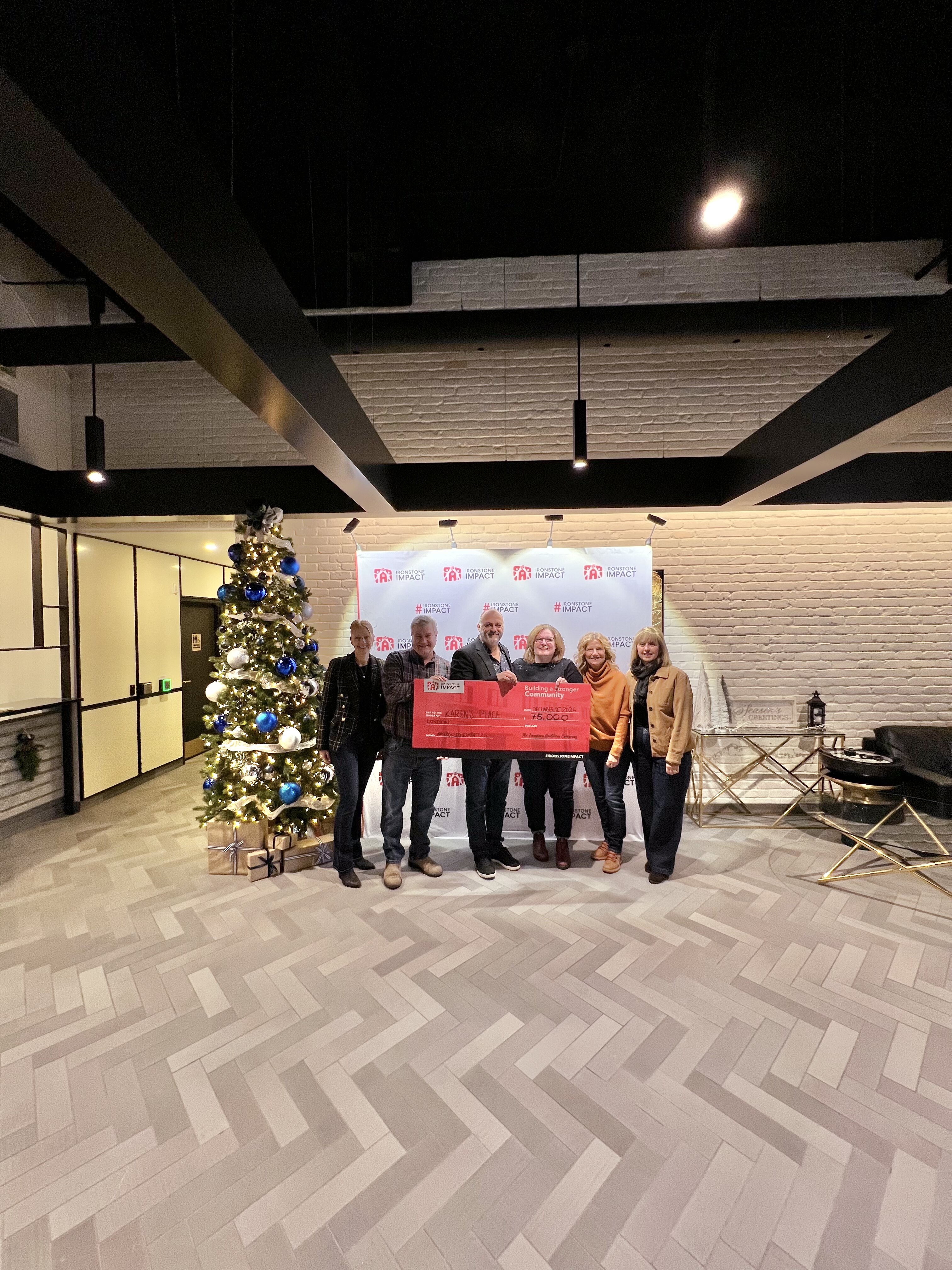 Ironstone Impact donation